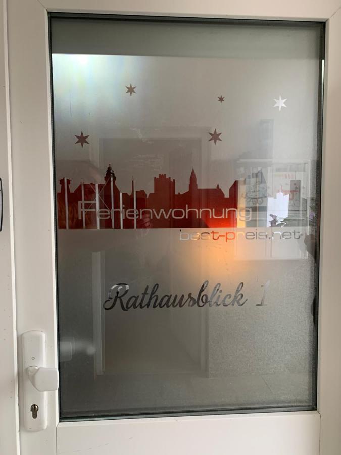 Exklusive Stadtwohnung Am Elbradweg: Best-Preis-Fewo Rathausblick 1 Fuer Max. 3 Pers. Inkl. Wlan, Prime Video & Self Check-In Wittenberge Zewnętrze zdjęcie